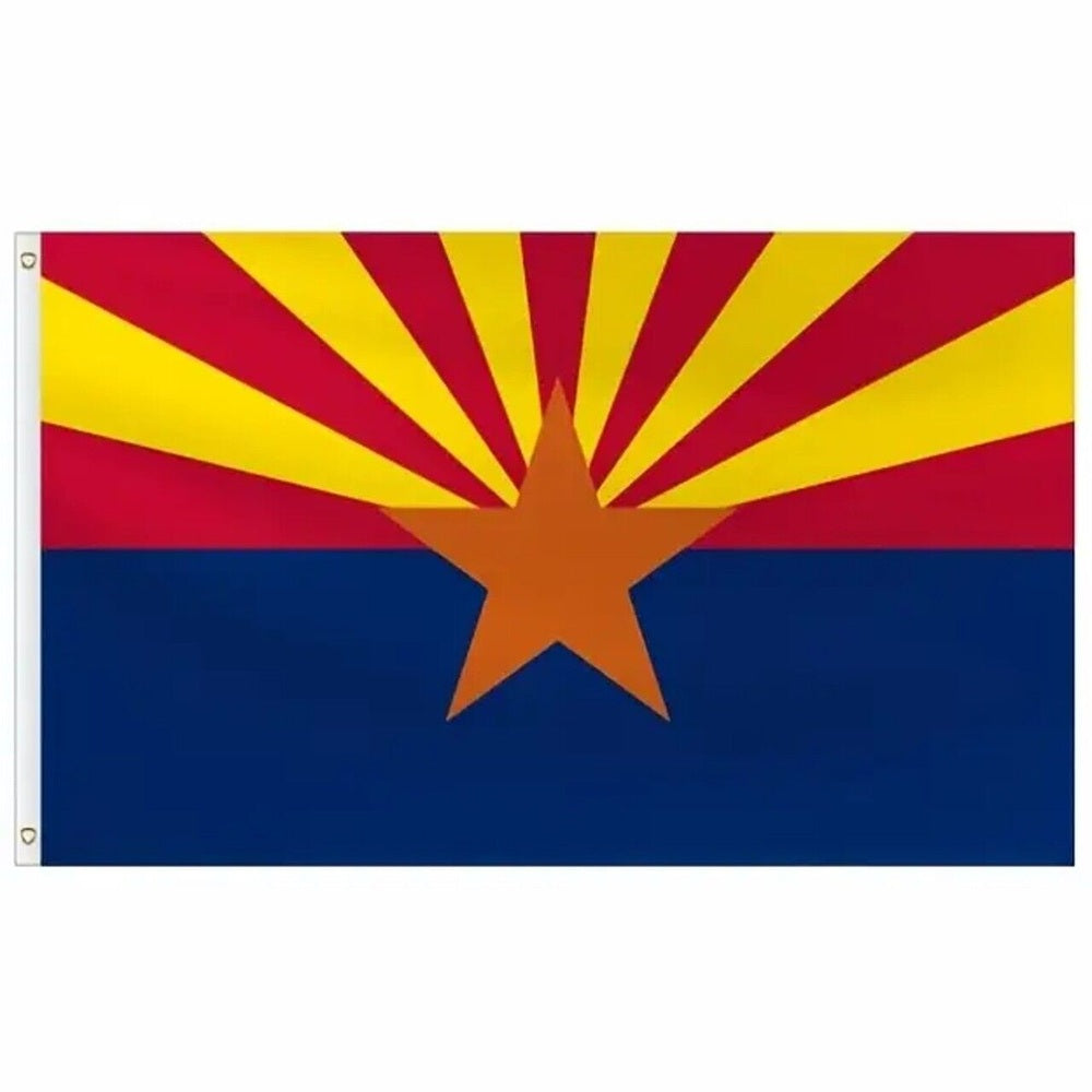 Arizona State Flag Novelty Flag Banner NEW! 3 ft x 5 ft Home & Garden:Yard, Garden & Outdoor Living:Décor:Flags Style Your Walls
